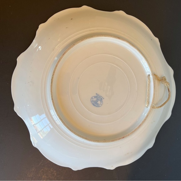 Antique Victoria Carlsbad Plate - Hunting Dogs  Made in Austria - Picture 12 of 13